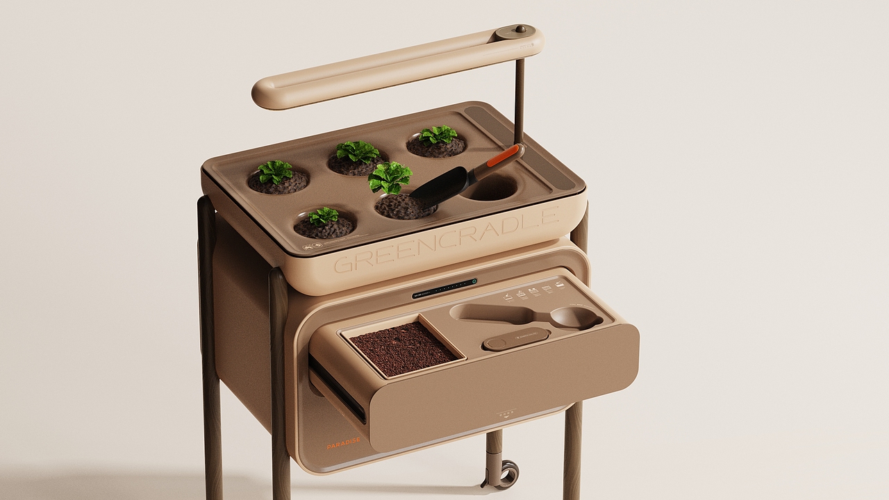 “Paradise 果蔬桃源”- 制肥培植一体机