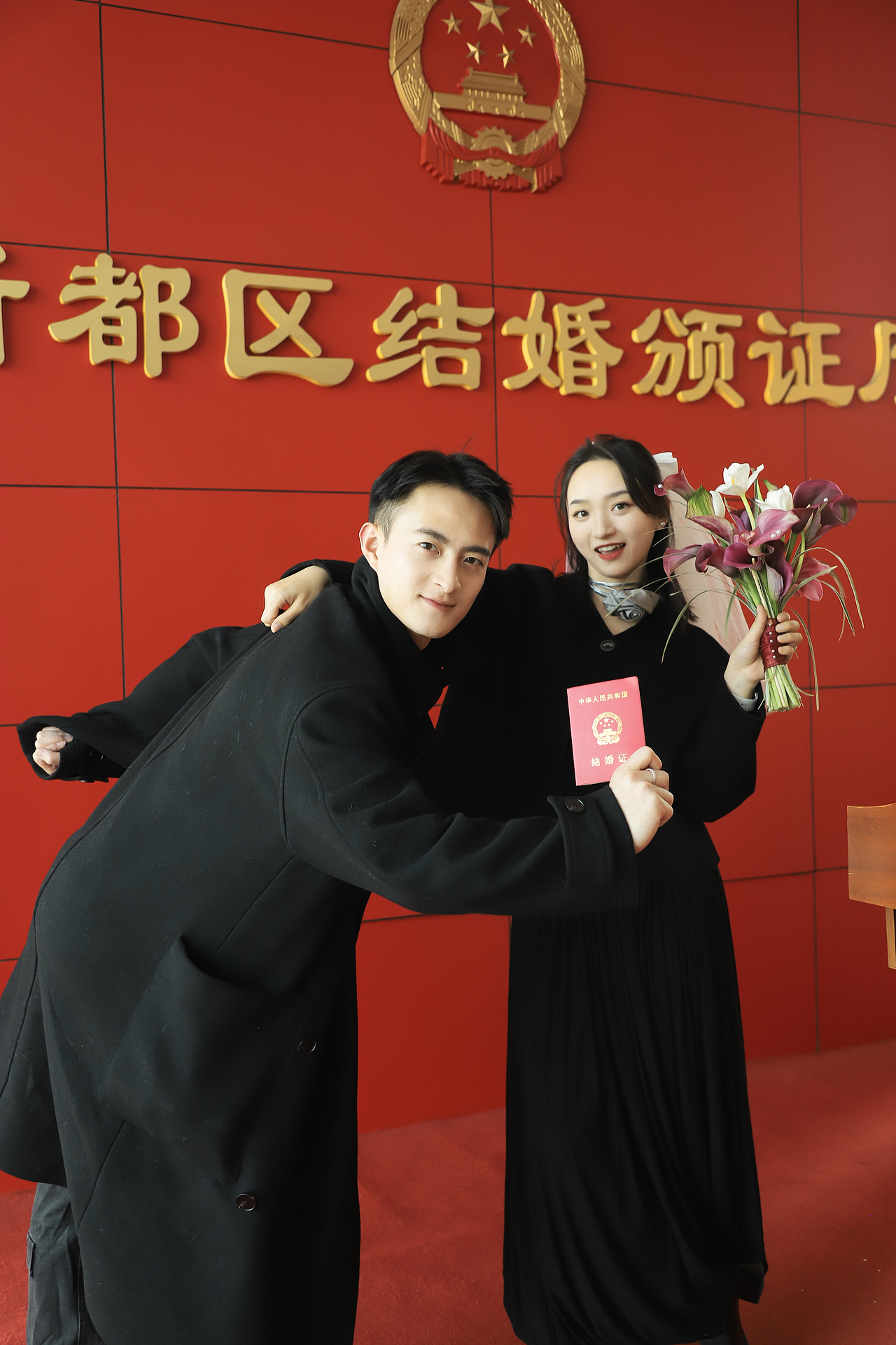 今天领证,有温度的照片