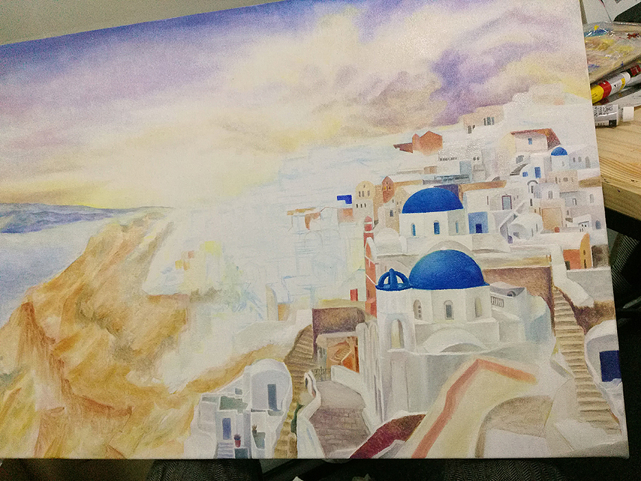 伊亚镇（图ZMTA3OTU0MjEy） - 商业插画 - 站酷设计师爱斯基摩人的鳕鱼原创素材 - 站酷ZCOOL