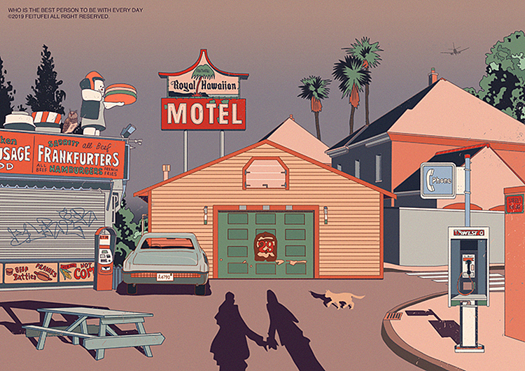 Who is the best person to be with every day
【每天和谁在一起是最好的】