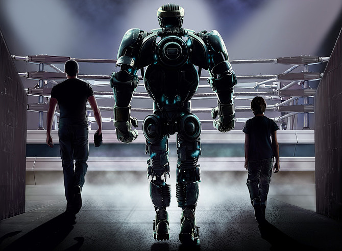 PS手绘教程：铁甲钢拳 海报（图ZNTg3NTg1Mg==） - 创作习作 - 站酷设计师野孩子涂鸦原创素材 - 站酷ZCOOL