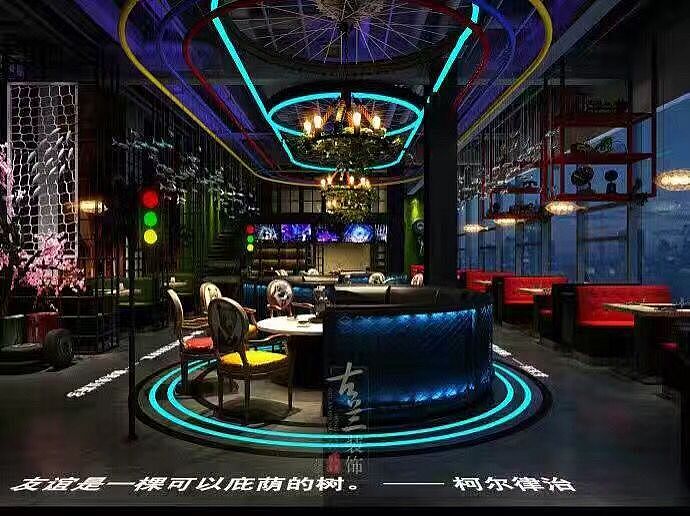 鱼乐餐厅装修设计-|南充烤鱼店装修设计|南充烤鱼店装修设计公司|（图ZNjc2NDMzNDg=） - 家装设计 - 站酷设计师南充餐厅装修原创素材 - 站酷ZCOOL