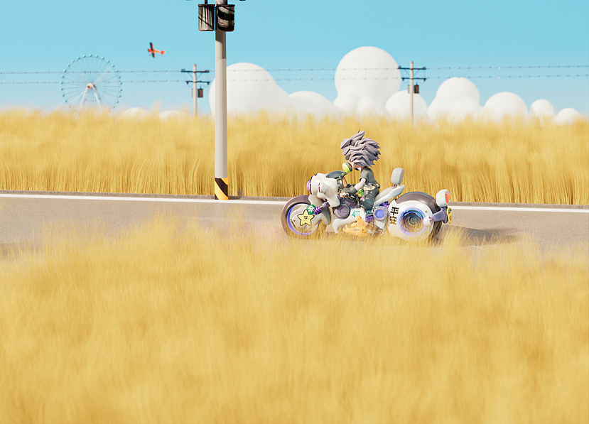 dinlab ✖️小鱼仔三维充能创造营（原创角色Rimbaud）（图ZMzUxOTA0NTYw） - 人物/生物 - 站酷设计师yung123原创素材 - 站酷ZCOOL