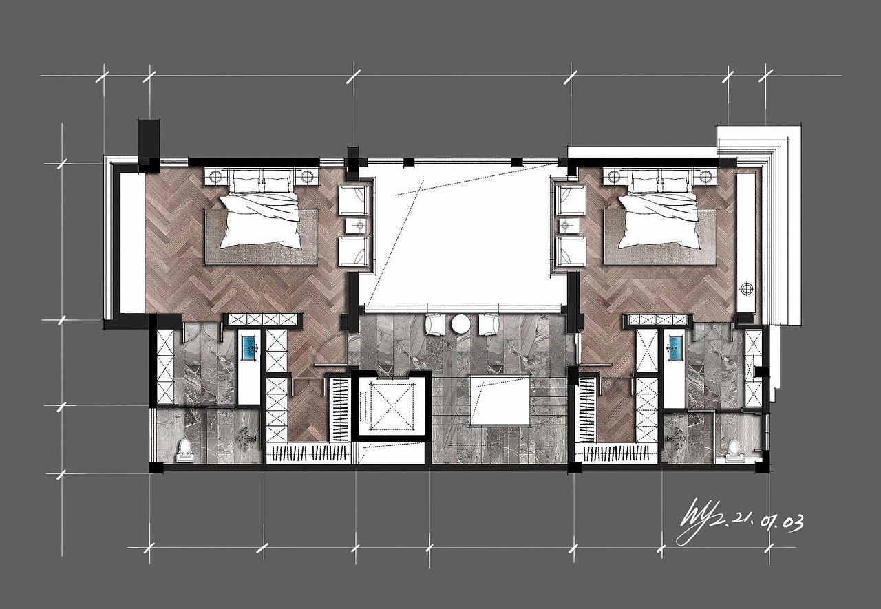 室内手绘作品欣赏（图ZMjM4MjY3NjQ4） - 家装设计 - 站酷设计师纯粹手绘原创素材 - 站酷ZCOOL