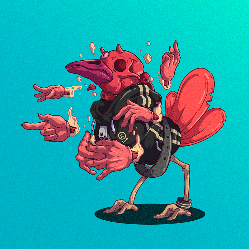 30天、30幅画_给自己的挑战！（图ZMTA4MjUzMzg0） - 图案 - 站酷设计师北京街头涂鸦制作原创素材 - 站酷ZCOOL