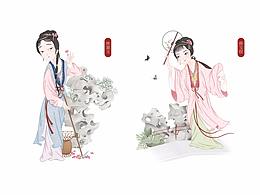国风/节气/插画