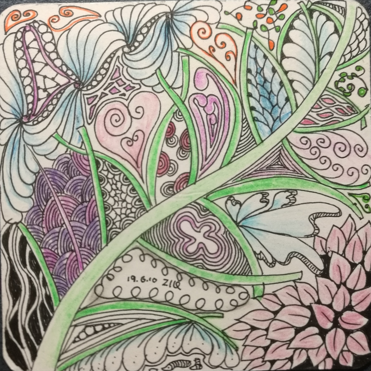 涂鸦禅绕画(216)