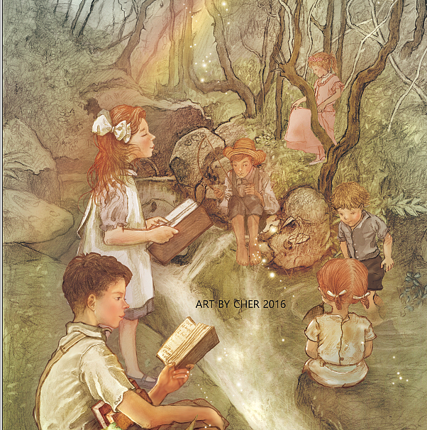 复古文艺风安妮日记封面系列