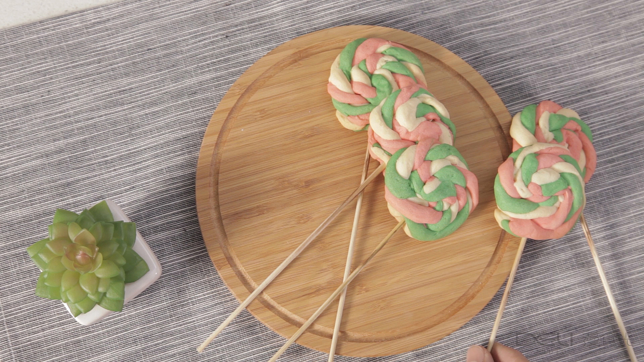 东菱烤箱|彩色棒棒糖饼干【漫食光摄影作品】