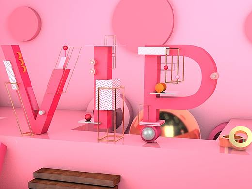 VIP场景---C4D渲染