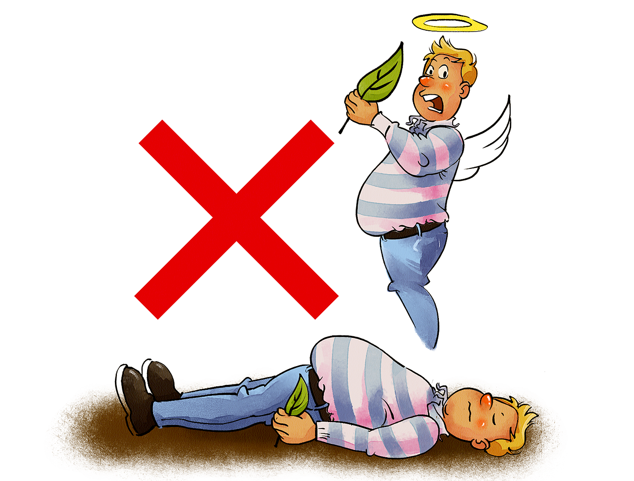 儿童插画被诅咒的树