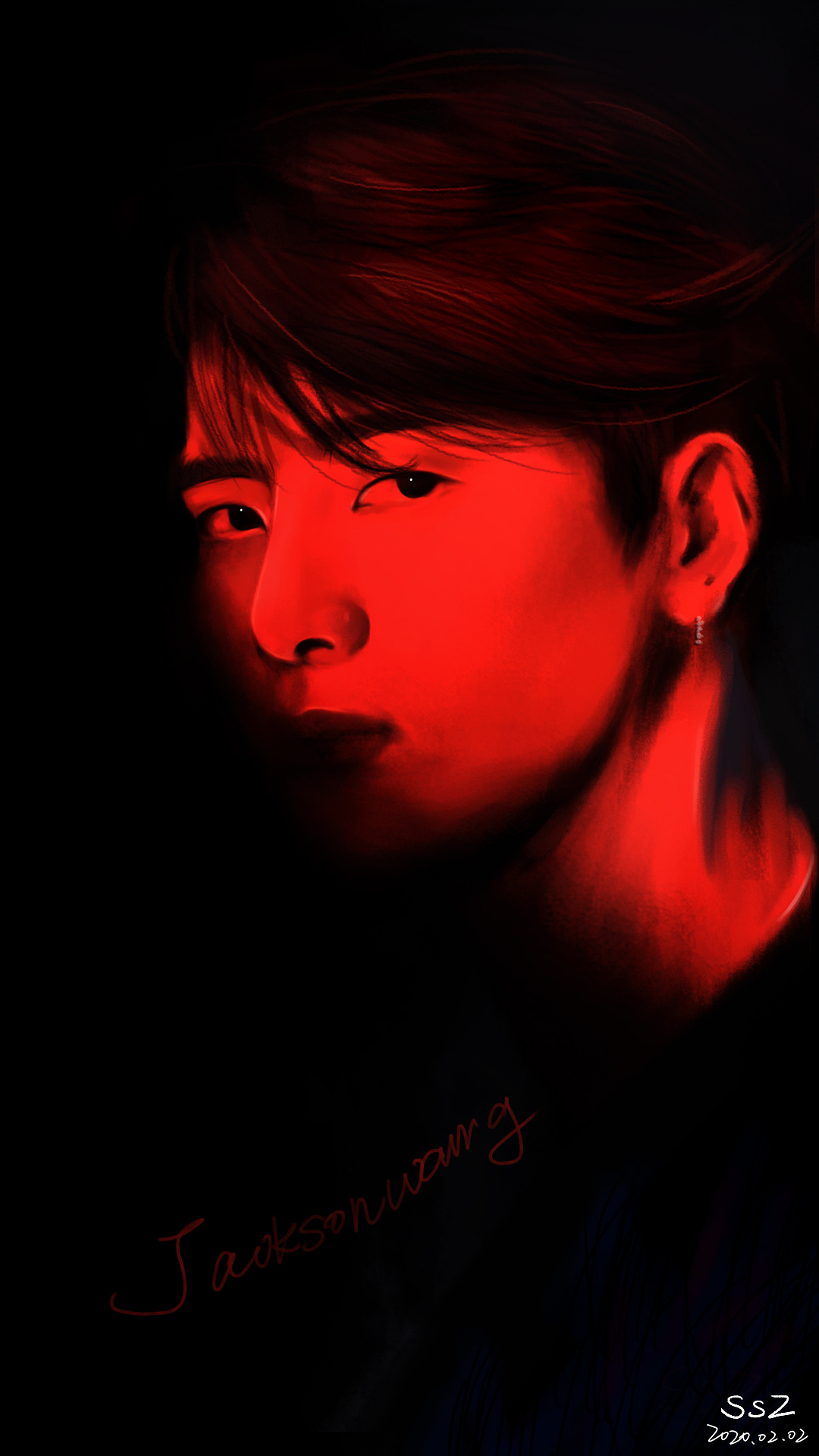 王嘉尔jacksonwang-插画练习（图ZMTk0NjkwNjI4） - 创作习作 - 站酷设计师Sherrytravelll原创素材 - 站酷ZCOOL