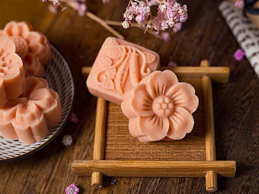 绿豆糕拍摄