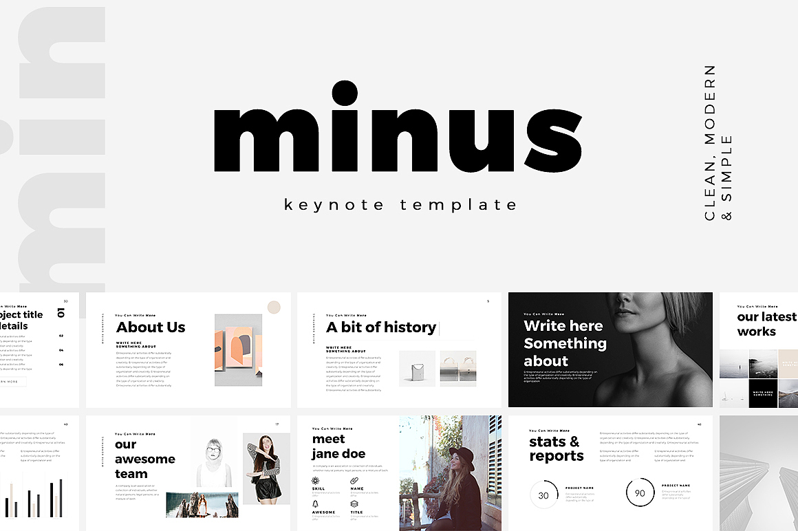 极简艺术风格PPT模板（图ZNTY3MzkwNjA=） - PPT/Keynote - 站酷设计师顶尖PPT原创素材 - 站酷ZCOOL