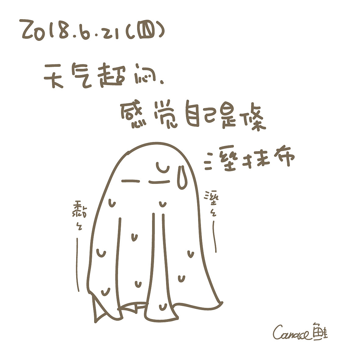 又闷又热的天气