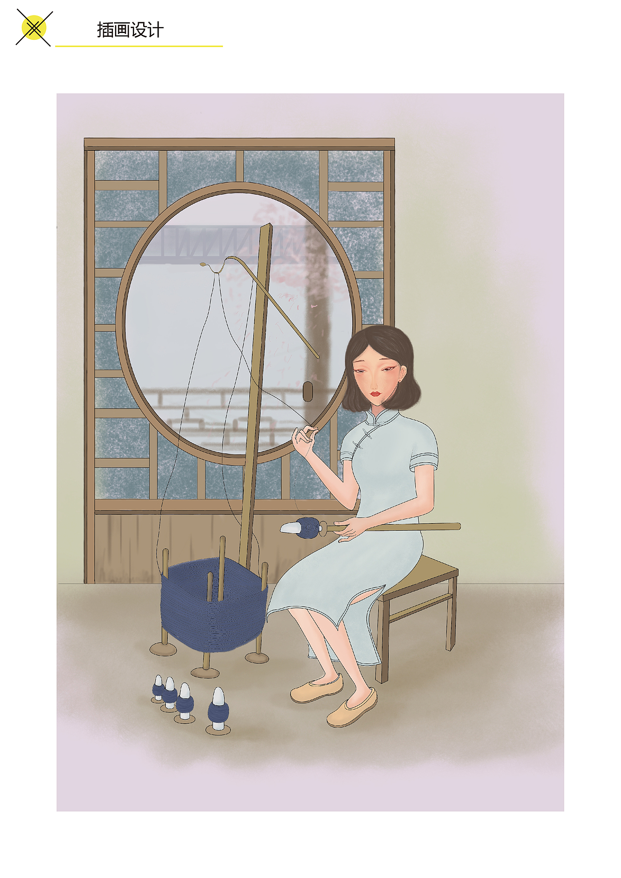 广秀（图ZMTI3MDg4MjUy） - 商业插画 - 站酷设计师小橙子与鸟儿原创素材 - 站酷ZCOOL