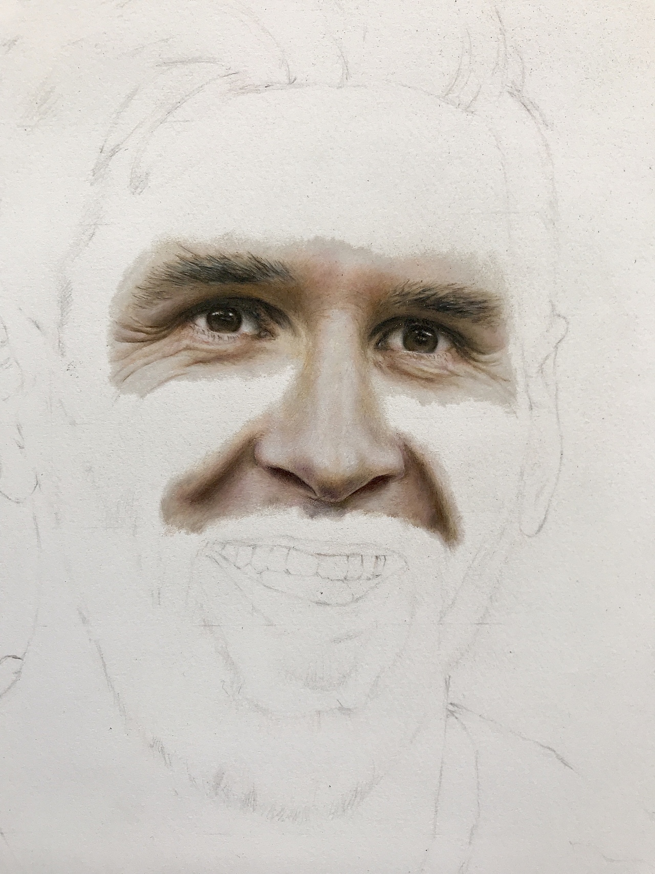 写实彩铅《梅西》|纯艺术|绘画|一兮手绘_原创作品-站酷zcool