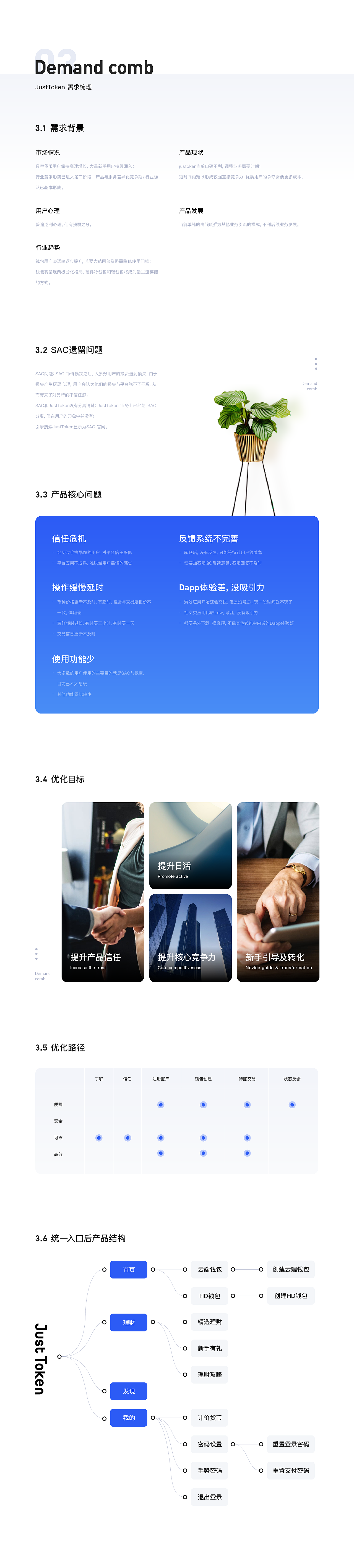 JustToken 区块链钱包改版设计