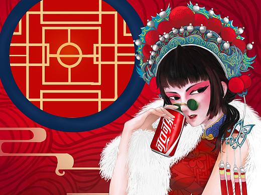 国潮（个人主页-ZNDIxNTM2NjA=） - 商业插画 - 站酷设计师东壮原创素材 - 站酷ZCOOL