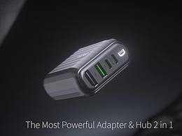 【C4D动效】ZENDURE USB扩展坞