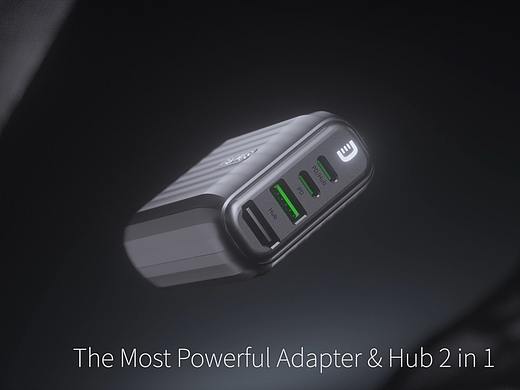 【C4D动效】ZENDURE USB扩展坞