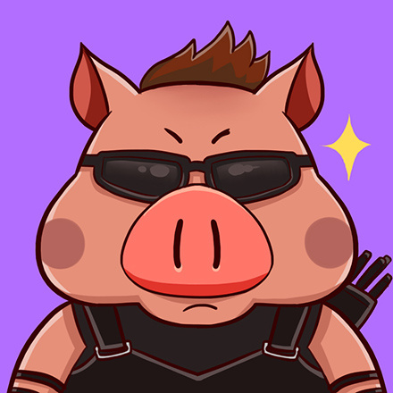 胖次小猪系列头像第一弹:《美国队长3:内战》