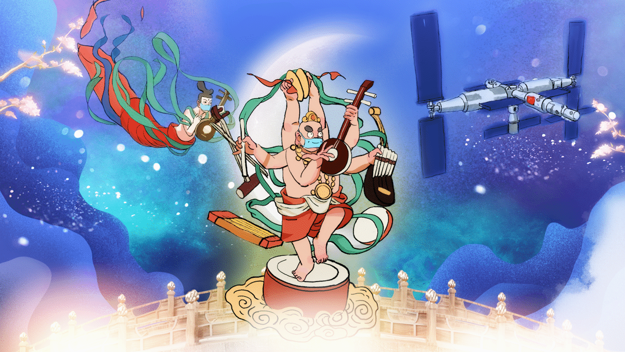 《龙门金刚说》河南卫视“七夕奇妙游”动画先导片（图ZMjY2ODQzMzg0） - MV - 站酷设计师skywear原创素材 - 站酷ZCOOL