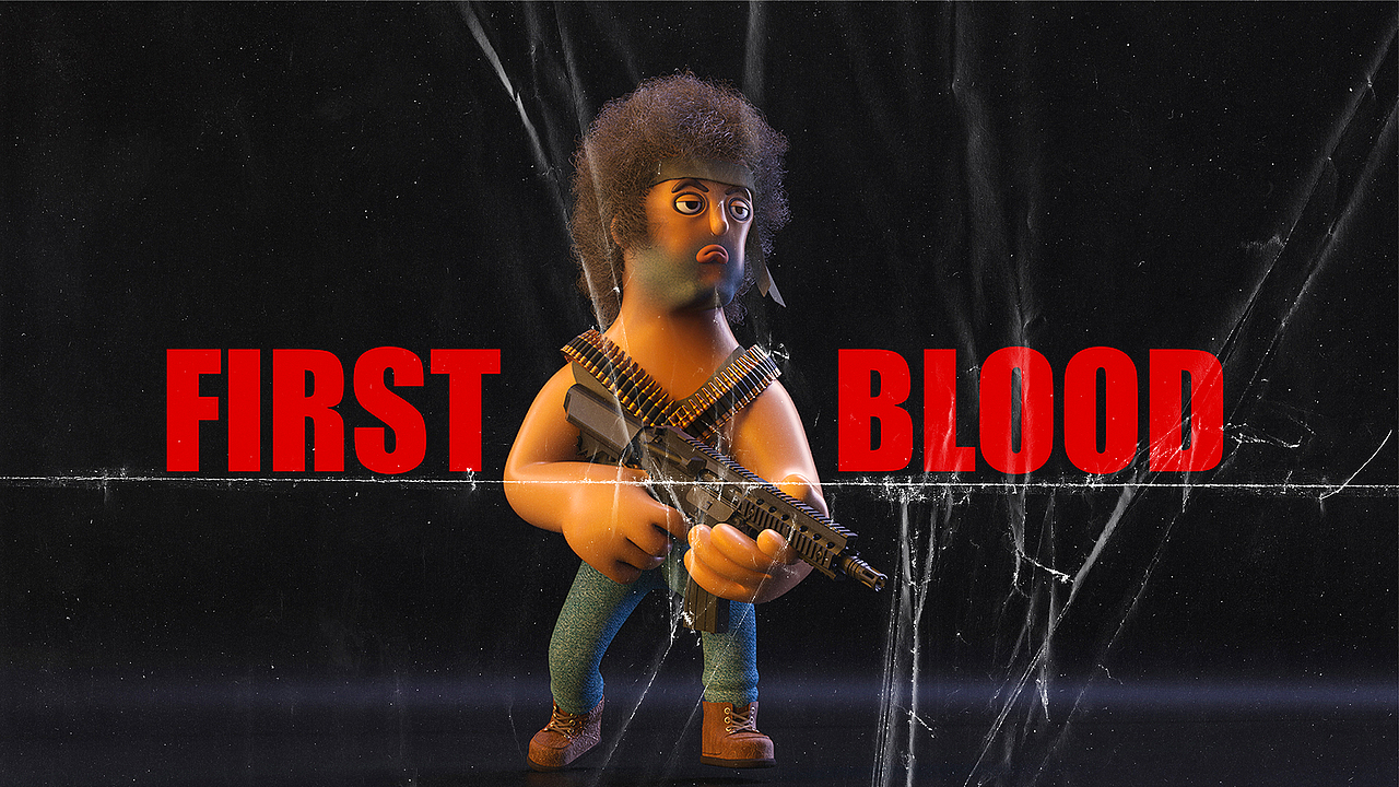 《第一滴血》RAMBO（图ZMjMyMjU3NDQ4） - 人物/生物 - 站酷设计师2diamond9原创素材 - 站酷ZCOOL