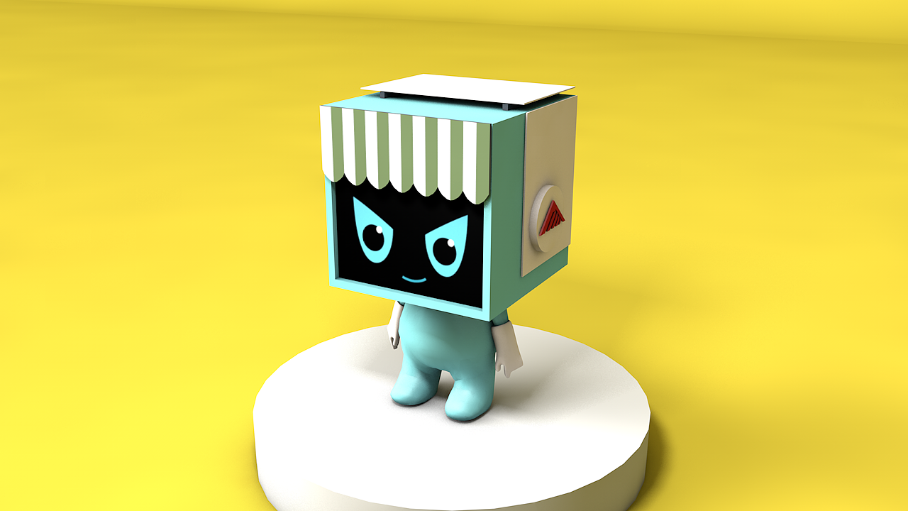 湖北商贸学院艺术与传媒学院吉祥物设计