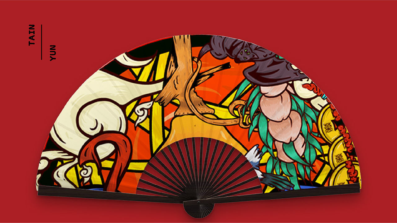 天韵国潮，福禄来袭！（图ZMjE2MDI2MjUy） - 商业插画 - 站酷设计师一格像素品牌设计原创素材 - 站酷ZCOOL
