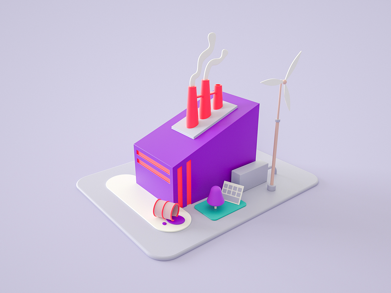 11月云琥C4D21天打卡练习（图ZMTg4NTE1MTg0） - 其他三维 - 站酷设计师7zzzT原创素材 - 站酷ZCOOL