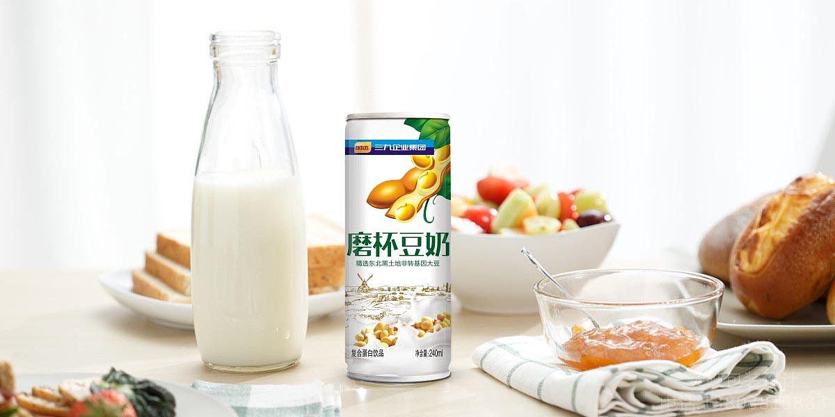 三九集团三九时迈植物蛋白饮料|产品包装·礼盒形象