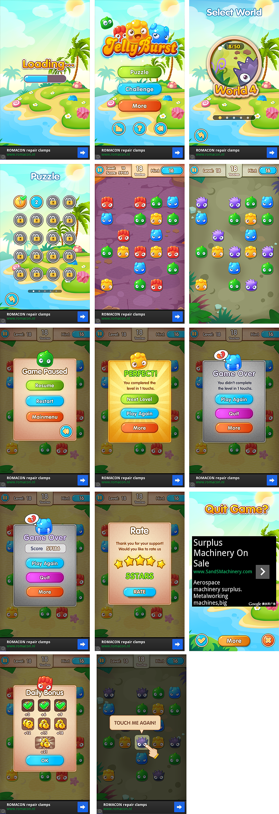 个人游戏美术手绘/设计作品集