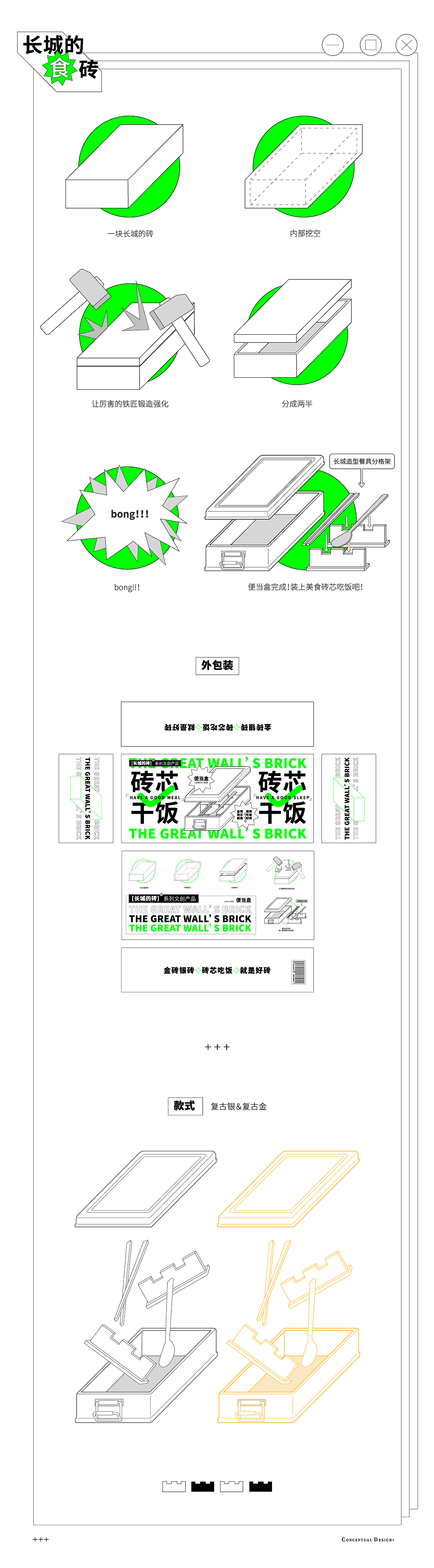 【长城的砖】八达岭长城文创产品线&品牌概念设计方案