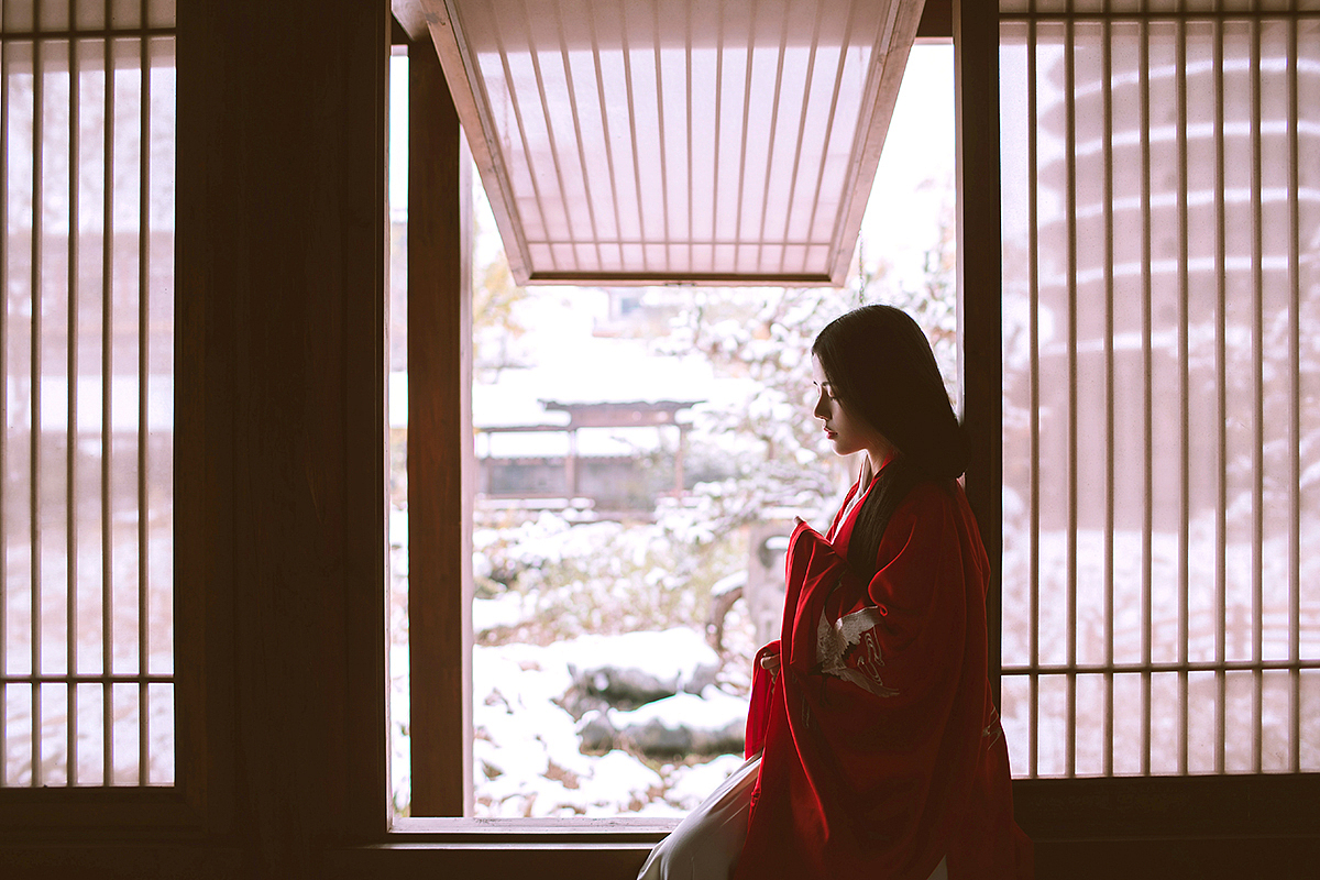 长安初雪，故人别后