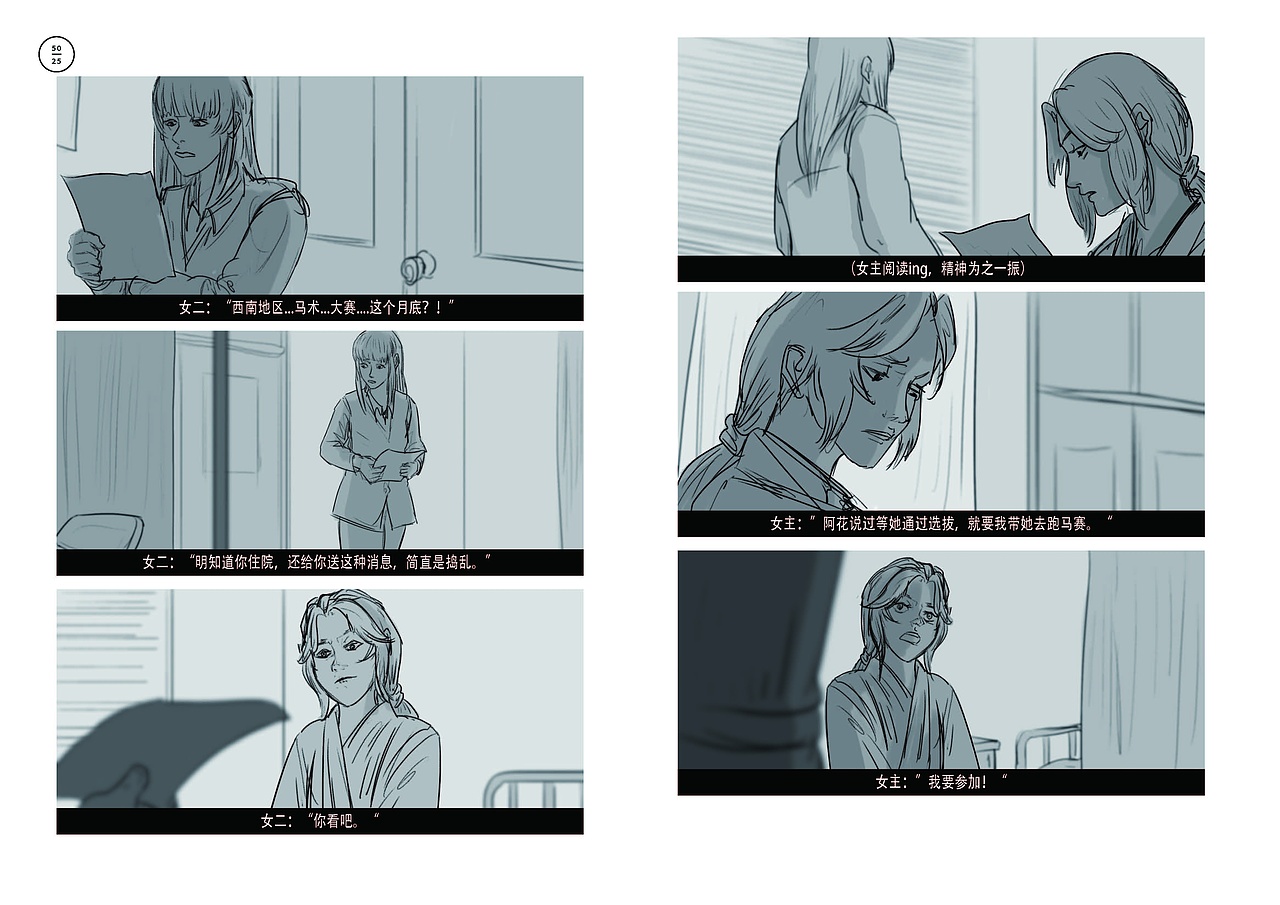 韦义辉分镜作品集