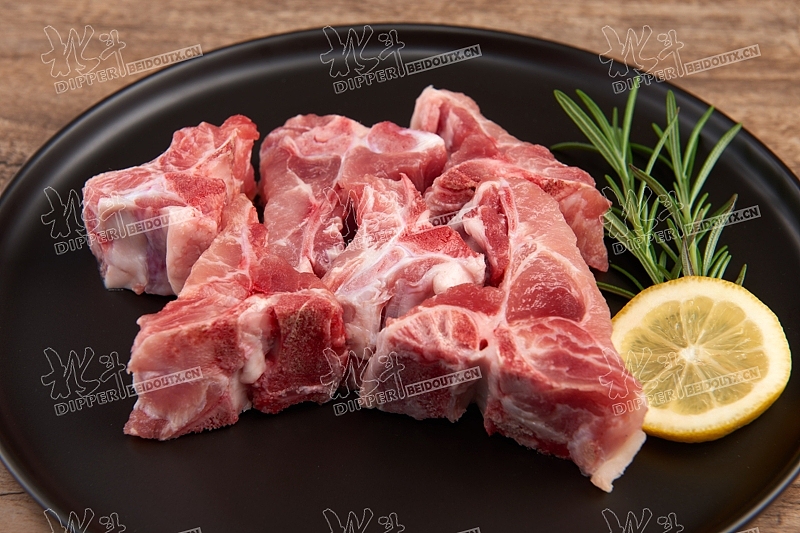 北斗-黑猪猪肉拍摄 肉类产品拍摄 生鲜猪蹄拍摄