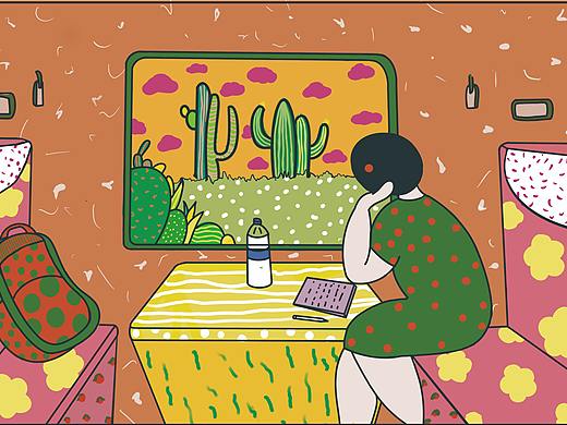 一个人在城市里