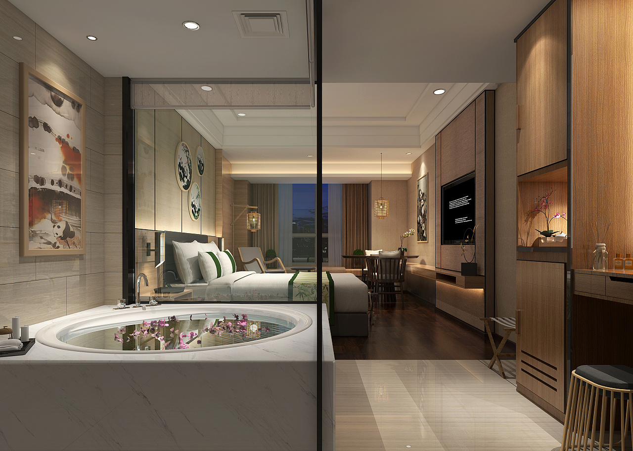 成都酒店软装设计之魅城.凯冠酒店