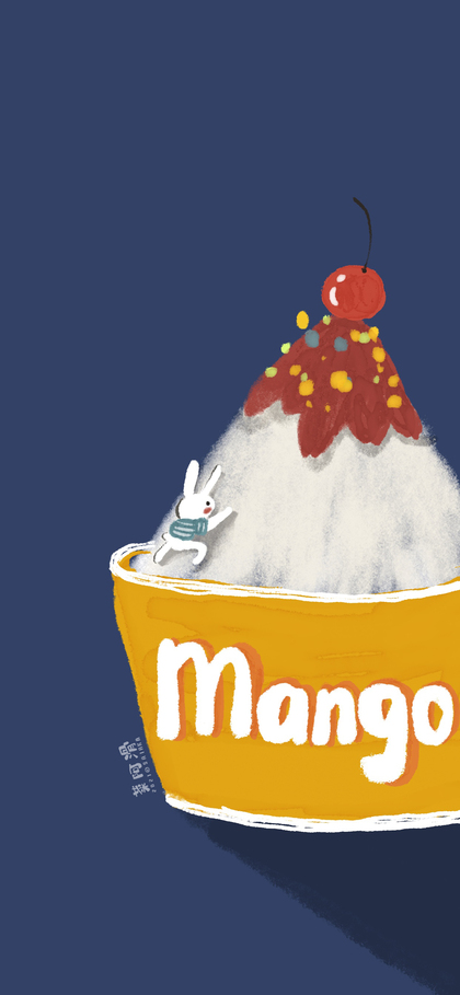 谁会不喜欢可爱的手绘风格手机壁纸