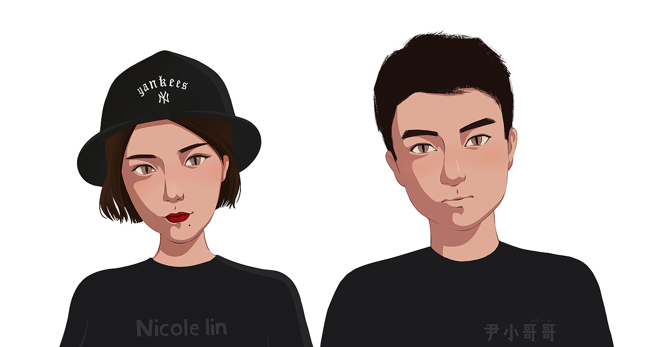 小頭像（圖ZMTQxMzM1NDQw） - 創(chuàng)作習(xí)作 - 站酷設(shè)計(jì)師Nicolelhz原創(chuàng)素材 - 站酷ZCOOL