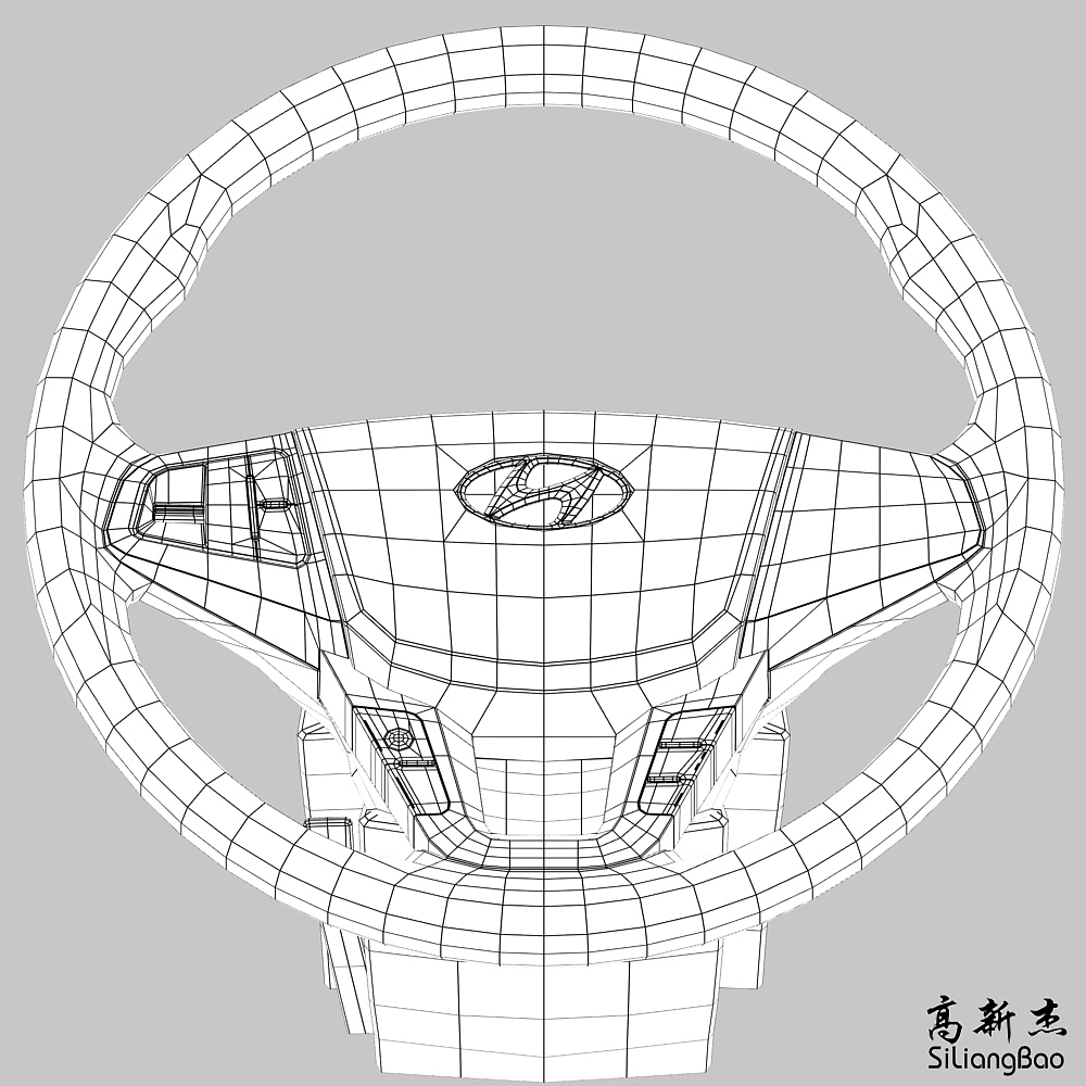 现代名图方向盘（图ZMTQyMjY1Njg4） - 机械/交通 - 站酷设计师高新杰原创素材 - 站酷ZCOOL