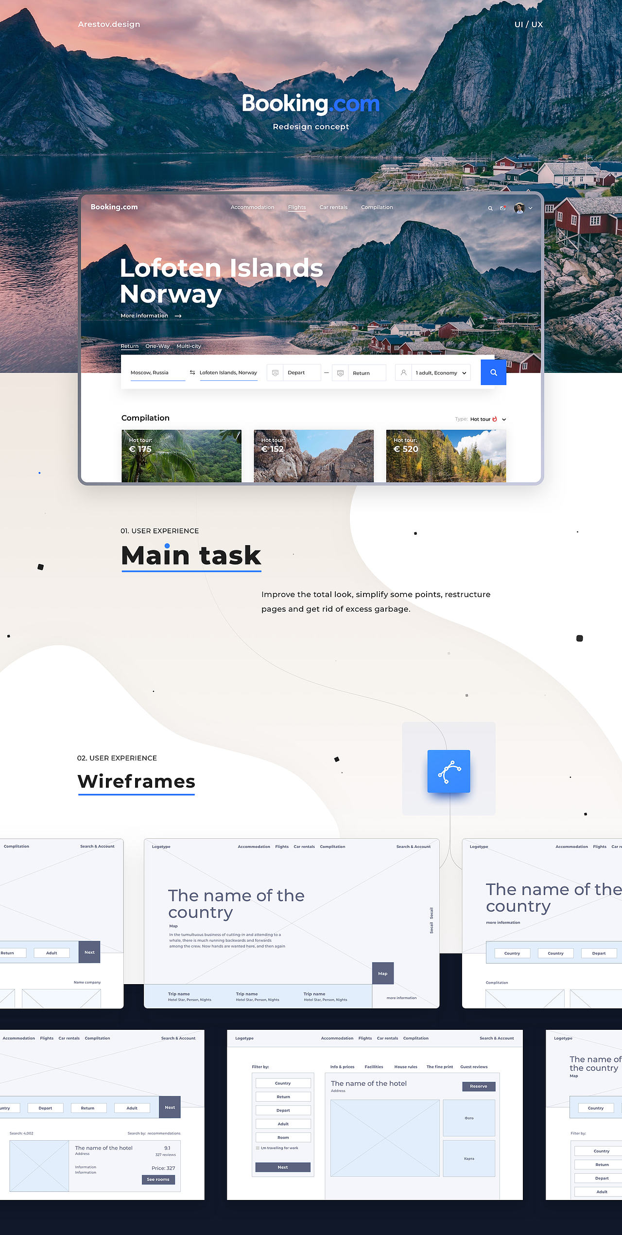 Booking.com — Redesign Concept