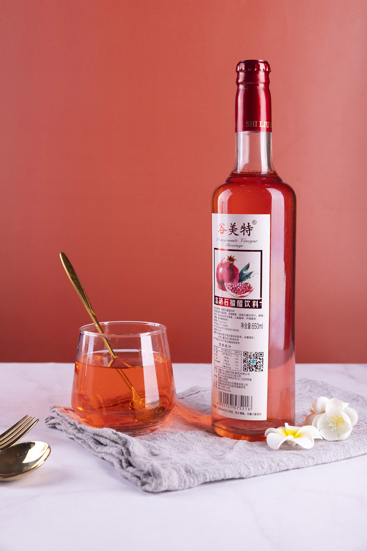 富硒石榴醋|摄影|产品摄影|下集 - 原创作品 - 站酷 (zcool)