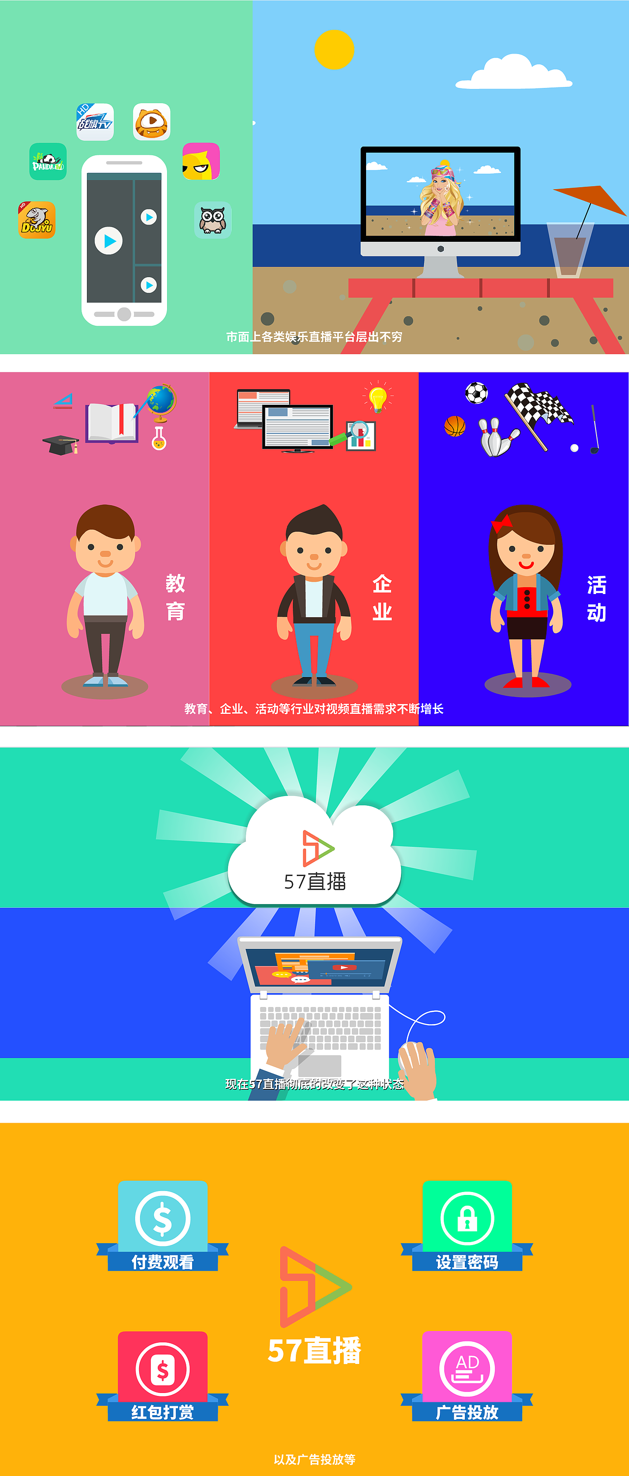 微信直播广告动画（图ZNzA5MzIxMDQ=） - 短片 - 站酷设计师Finnson_原创素材 - 站酷ZCOOL