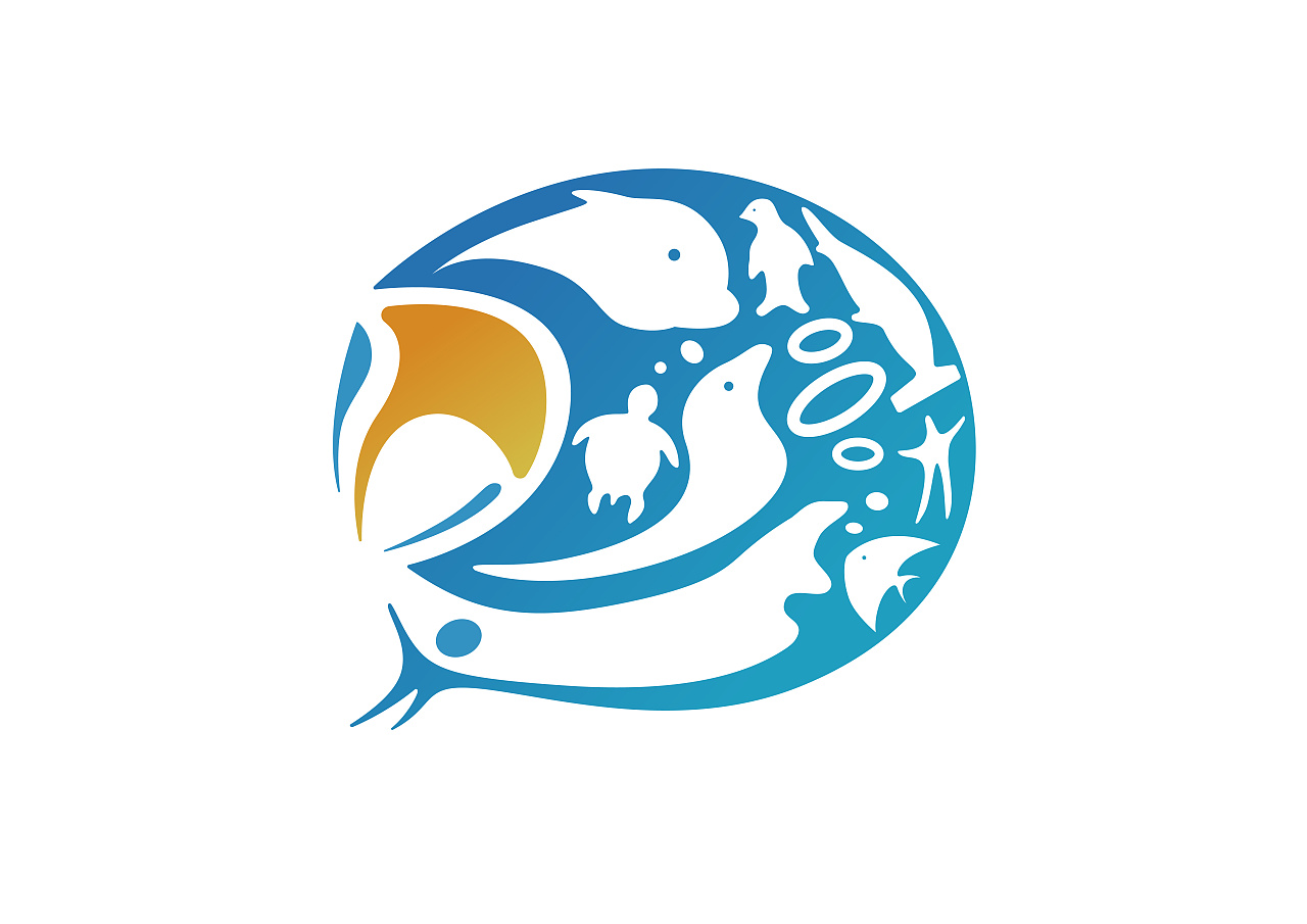 上海海昌海洋公园30万征集魔都新地标logo设计邹秉成