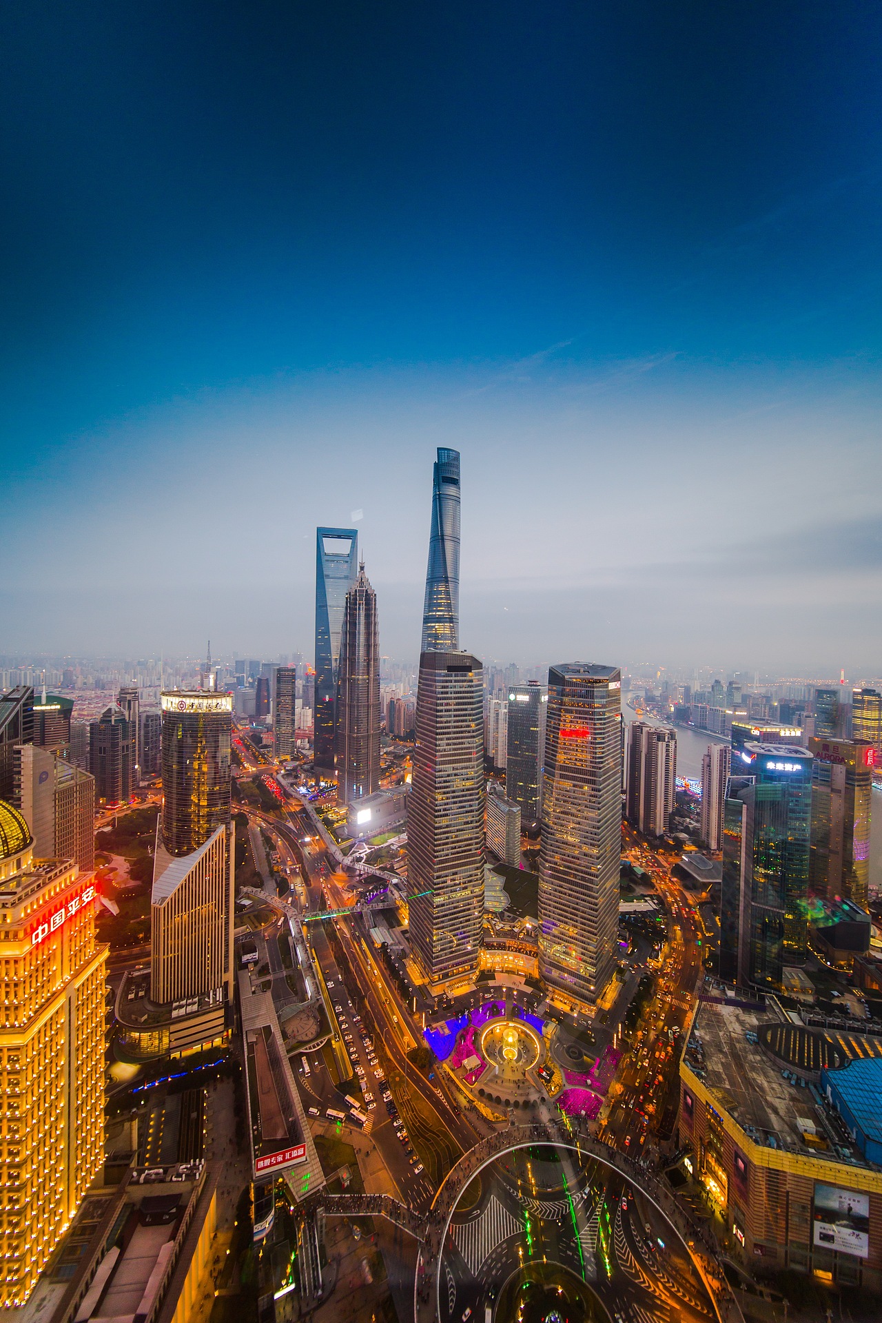 2017 鸟瞰魔都陆家嘴