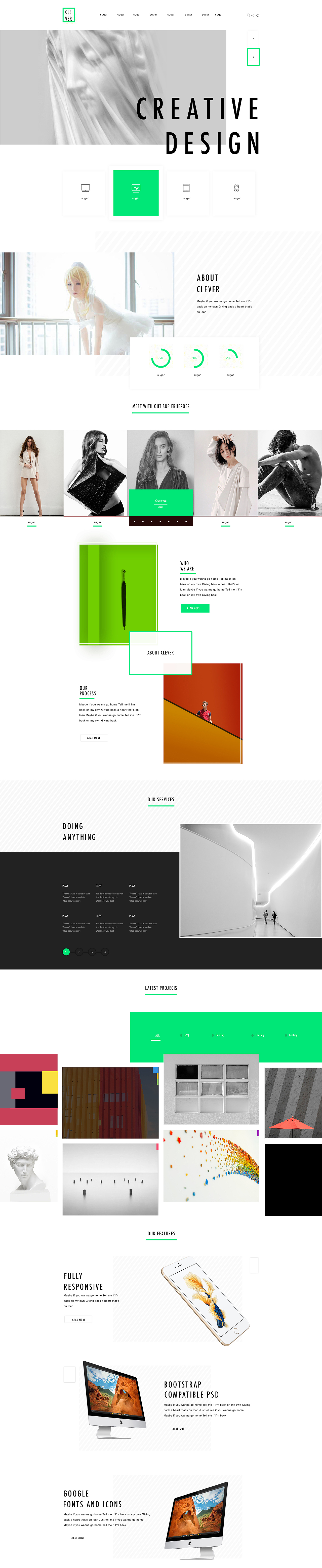 长页面（图ZMTI2NzEzNjgw） - 其他网页 - 站酷设计师R喵喵原创素材 - 站酷ZCOOL
