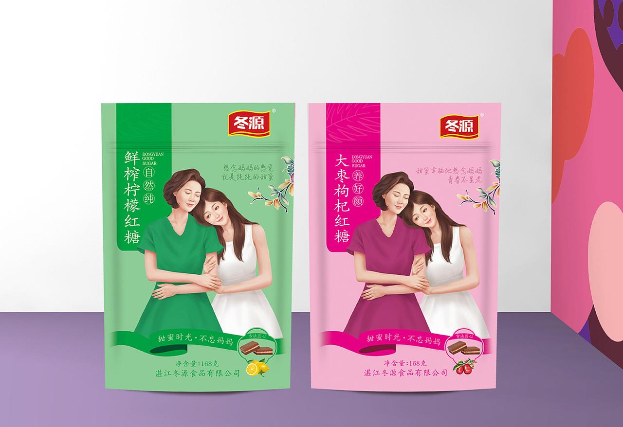 广东冬源红糖包装设计（图ZMTUyOTQ5Nzky） - 包装 - 站酷设计师李波波原创素材 - 站酷ZCOOL