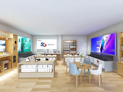 中国电信5G室内装修